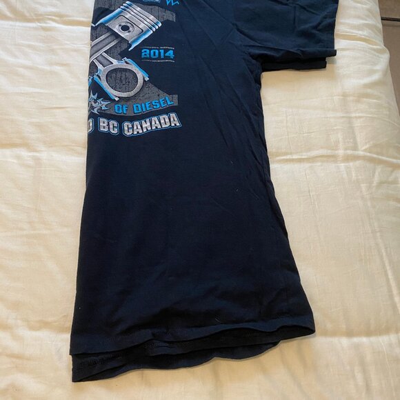 Mens Graphic Tee Black Short Sleeve XL - Picture 5 of 5